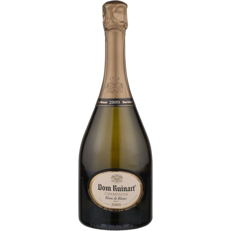 DOM RUINART CHAMPAGNE BRUT BLANC DE BLANCS 2009 750ML