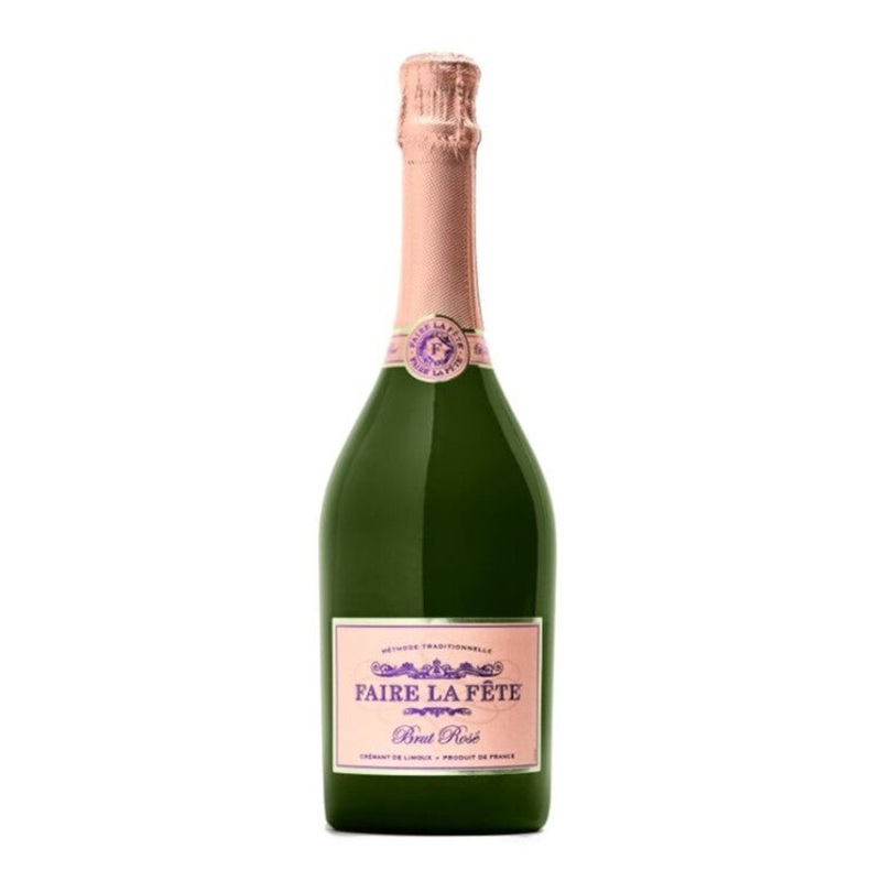 FAIRE LA FETE CREMANT DE LIMOUX BRUT ROSE 750ML