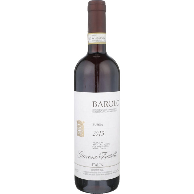 GIACOSA FRATELLI BAROLO BUSSIA 2015 750ML