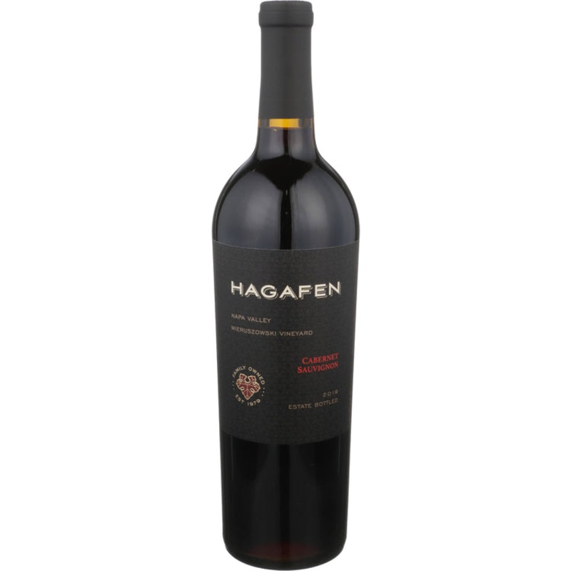 HAGAFEN CABERNET SAUVIGNON WIERUSZOWSKI VINEYARD NAPA VALLEY 2019 750ML
