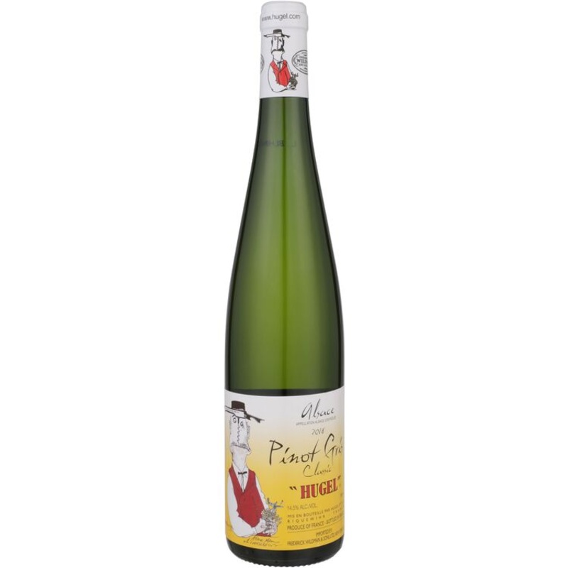HUGEL PINOT GRIS CLASSIC ALSACE 2018 750ML