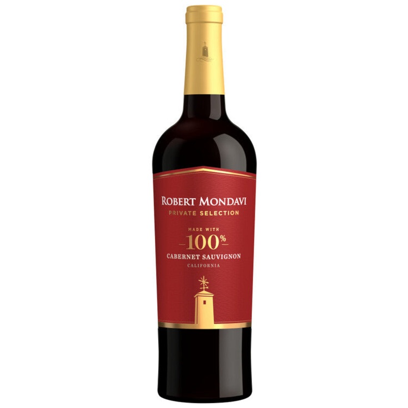 ROBERT MONDAVI PRIVATE SELECTION MADE WITH 100% CABERNET SAUVIGNON CALIFORNIA 750ML