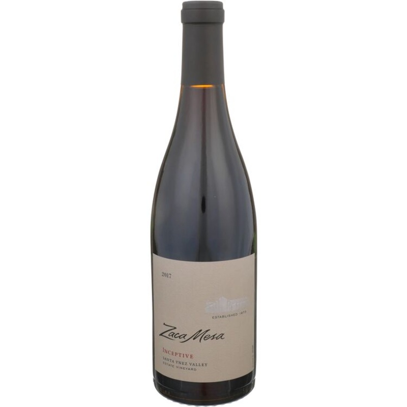 Zaca Mesa Inceptive Estate Vineyard Santa Ynez Valley 2017 750ML