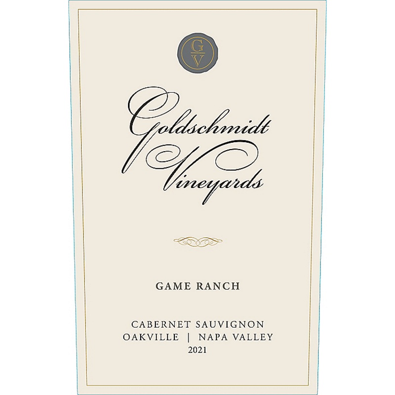 GOLDSCHMIDT VINEYARD CABERNET SAUVIGNON GAME RANCH OAKVILLE 2021 750ML
