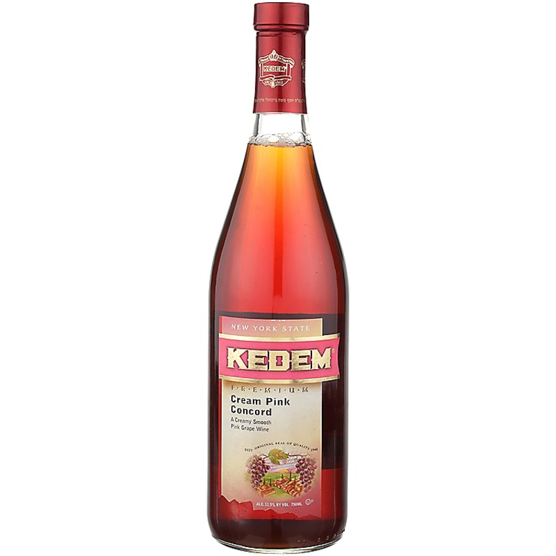 KEDEM CREAM PINK CONCORD NEW YORK 750ML