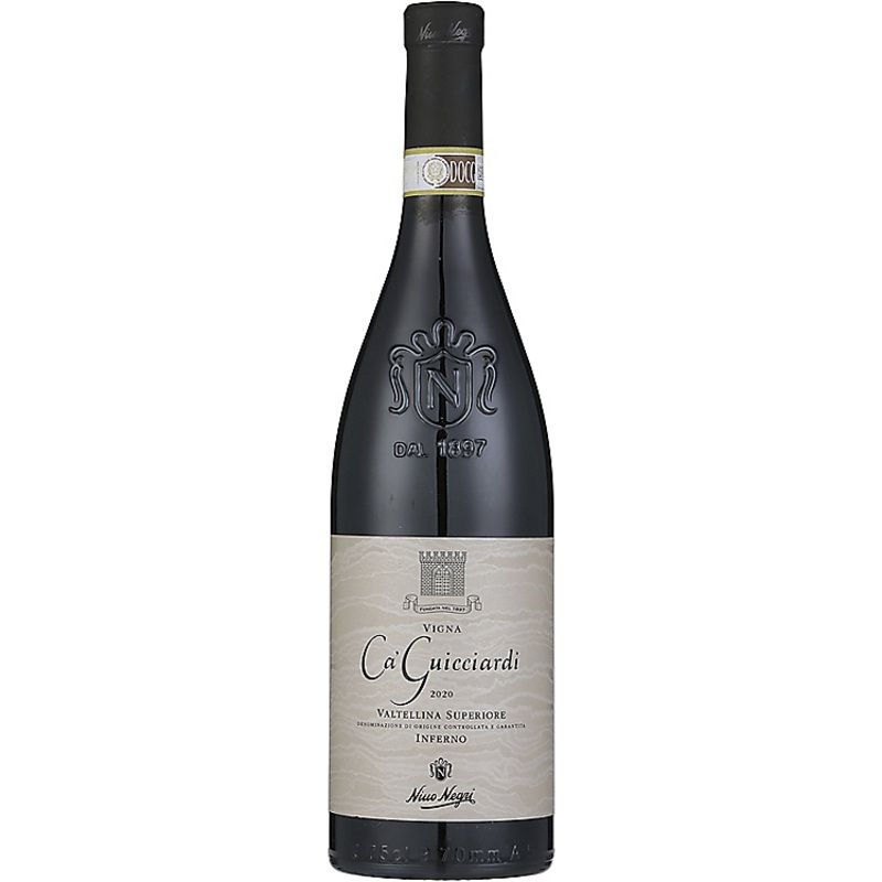 NINO NEGRI VALTELLINA SUPERIORE CA'GUICCIARDO INFERNO 2020 750ML