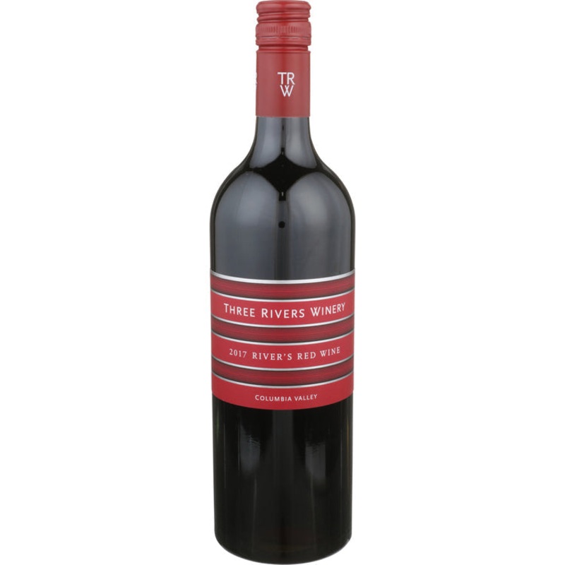 THREE RIVERS WINERY RED WINE RIVER'S RED COLUMBIA VALLEY 750ML