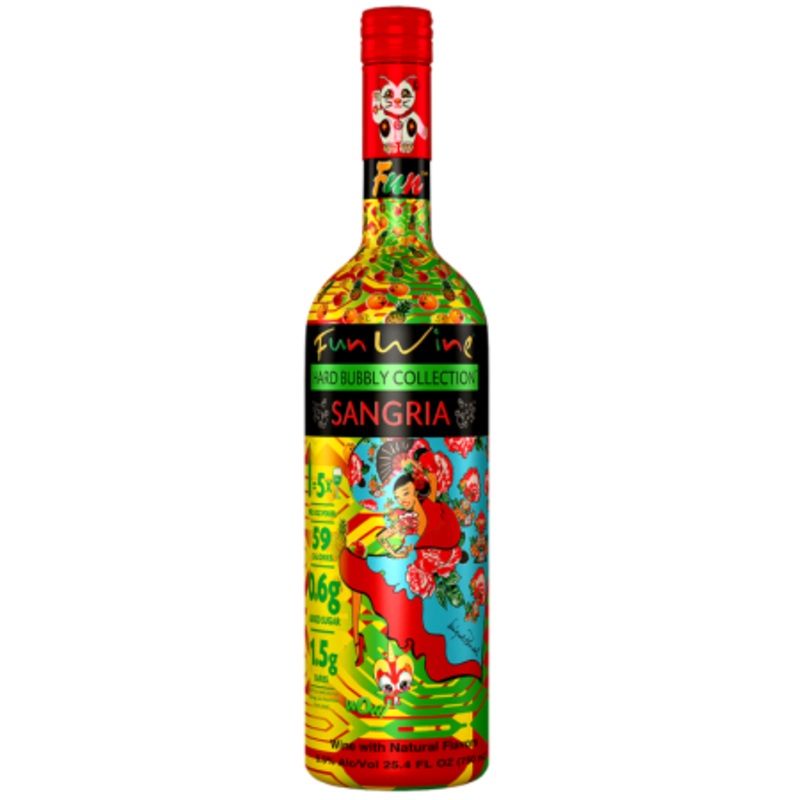 Fun Wine Hard Bubbly Collection Sangria