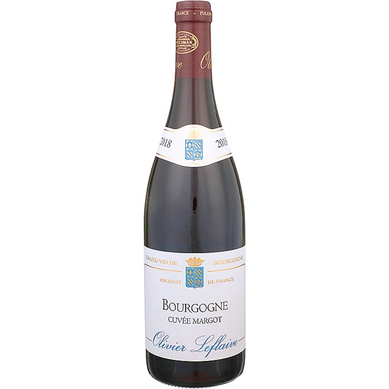 OLIVIER LEFLAIVE BOURGOGNE PINOT NOIR CUVEE MARGOT 2018 750ML