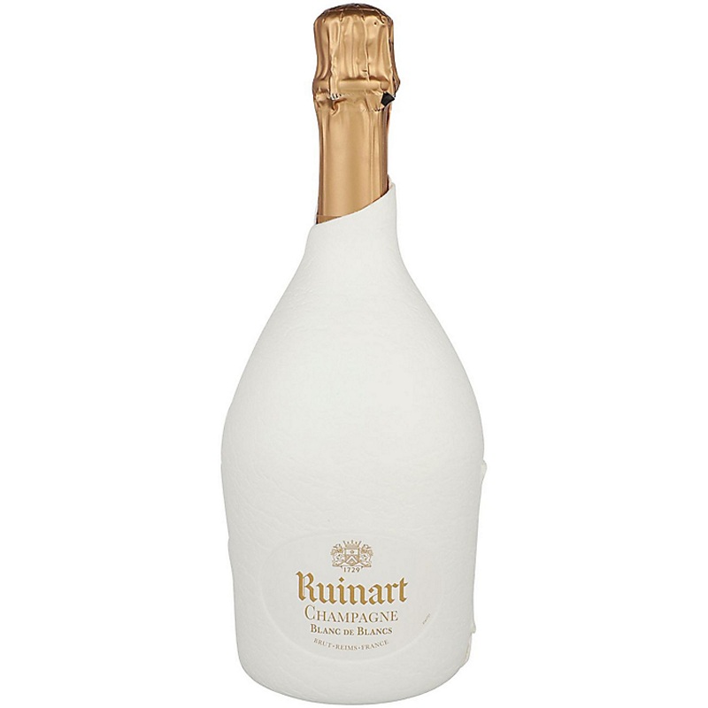 RUINART CHAMPAGNE BRUT BLANC DE BLANCS W/ SECOND SKIN GIFT BOX 750ML