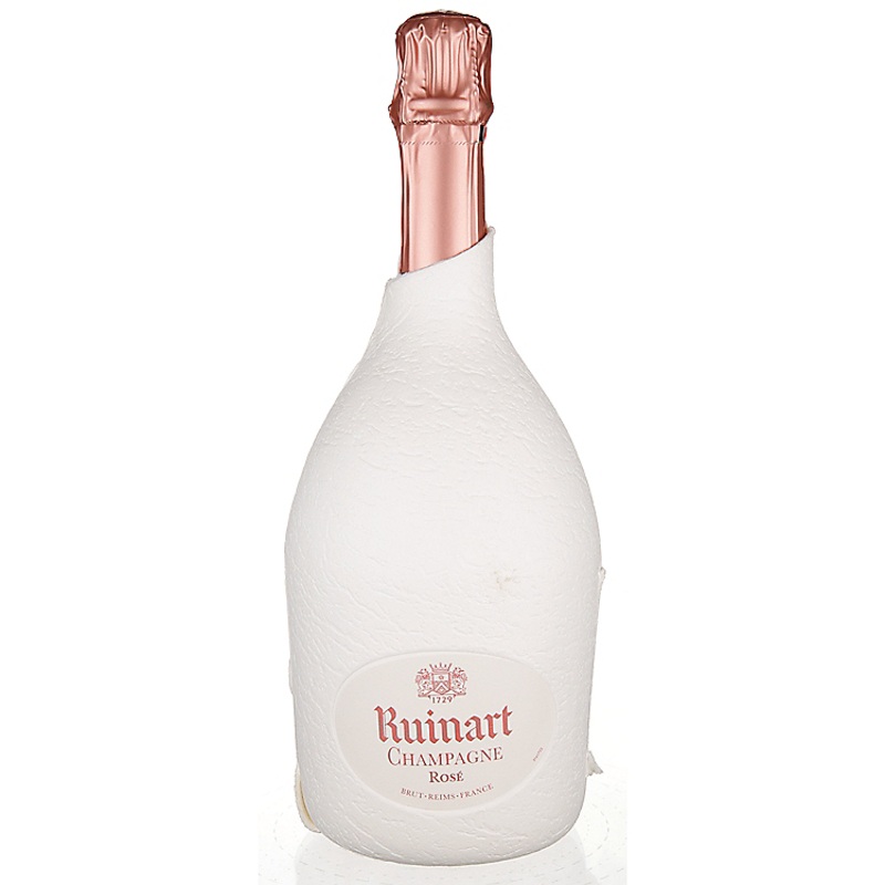 RUINART CHAMPAGNE BRUT ROSE W/ SECOND SKIN GIFT BOX 750ML