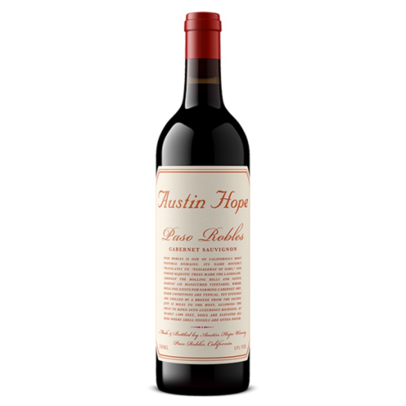Austin Hope 2022 Paso Robles Cabernet Sauvignon