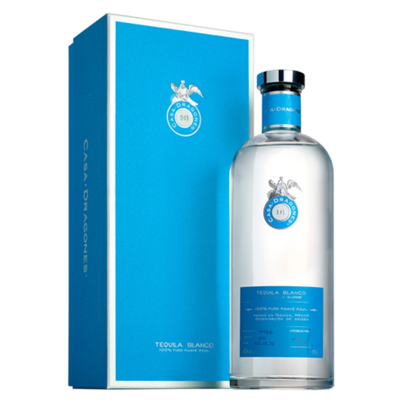 Casa Dragones Tequilla Blanco 750ml (80 Proof)