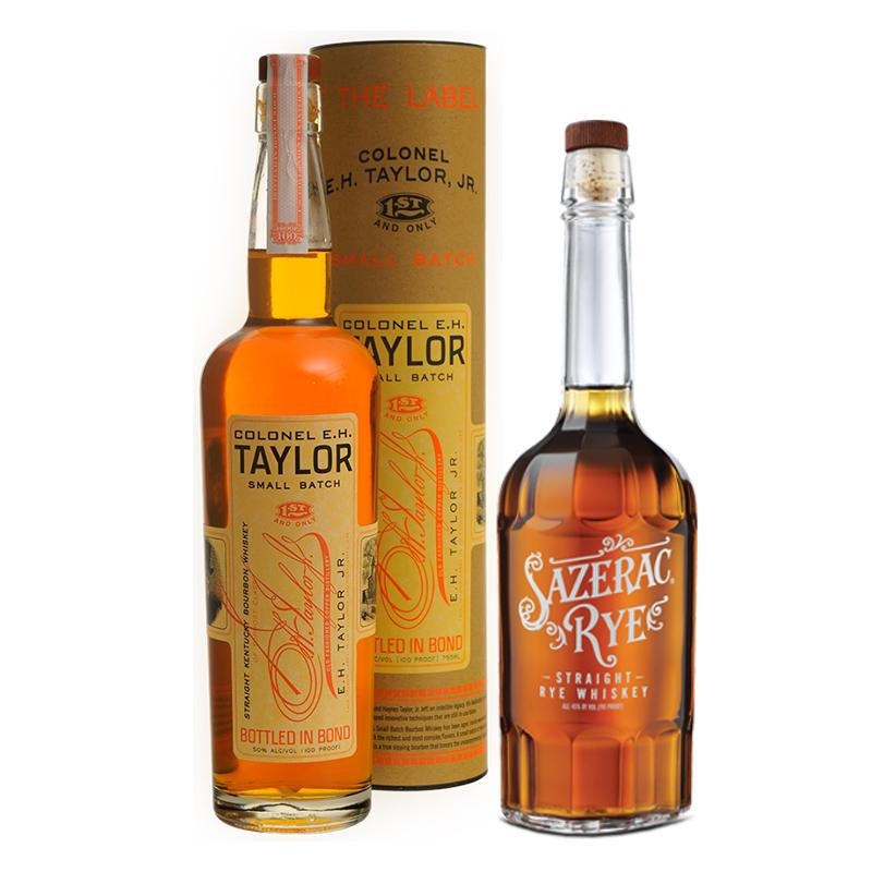 Colonel E.H. Taylor Small Batch + Sazerac Rye Single Barrel