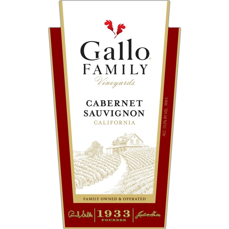E & J GALLO CALIFORNIA CABERNET 187 mL