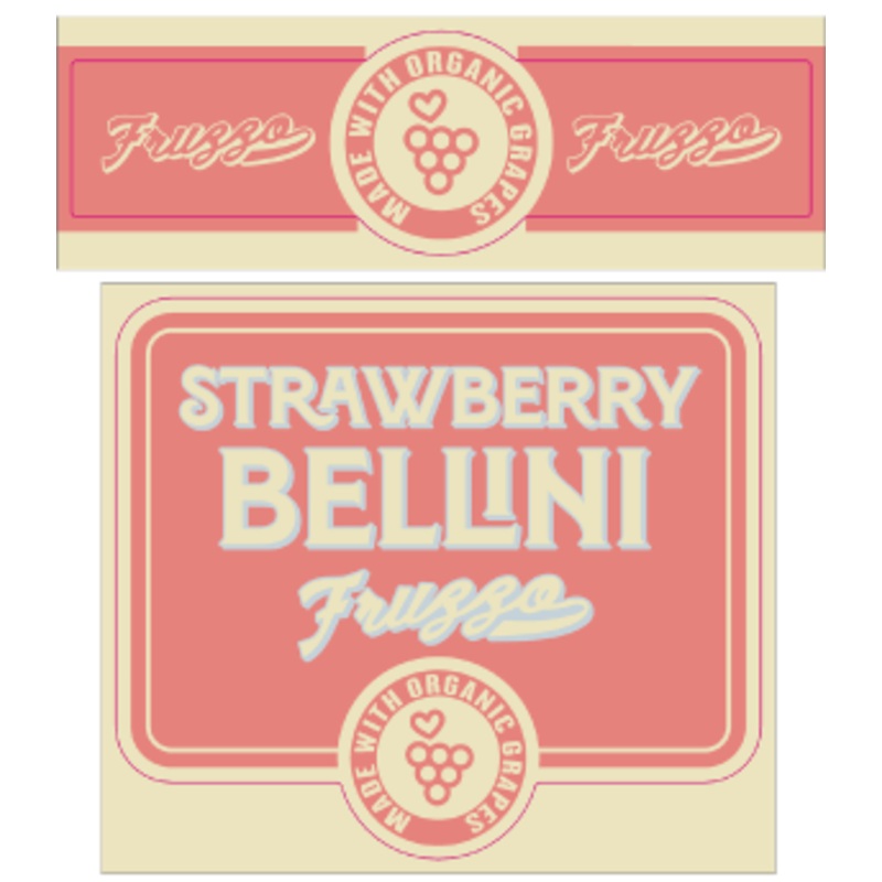 Fruzzo Organic Bellini Strwbry