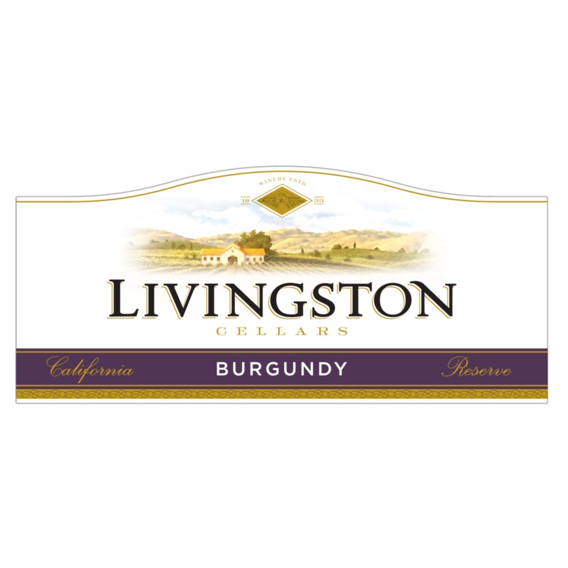LIVINGSTON CELLARS BURGUNDY 3 L