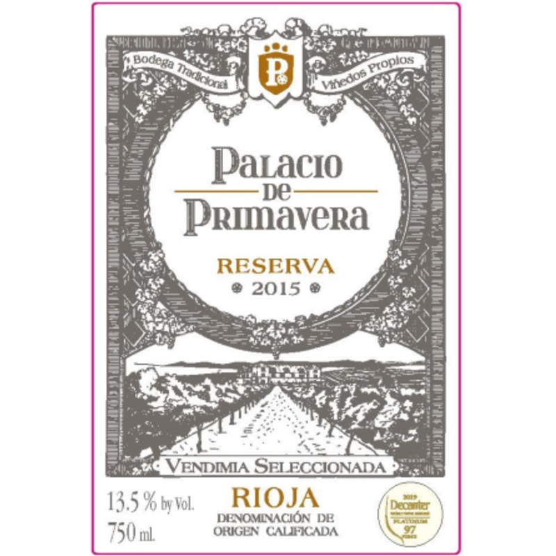 Palacio de Primavera 2015 Reserva Rioja