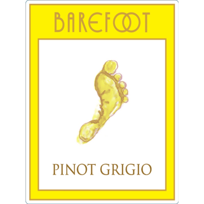 BAREFOOT PINOT GRIGIO 750 mL
