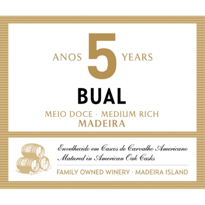 BLANDY'S BUAL MADEIRA 5 YEAR 750 mL