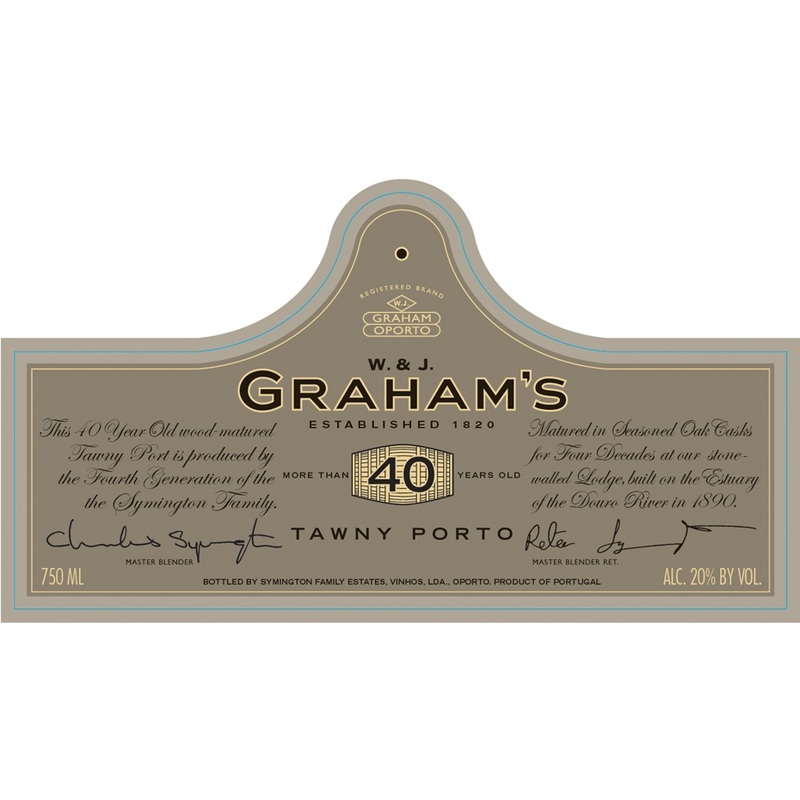 GRAHAM'S 40 YEAR OLD TAWNY PORT 750 mL