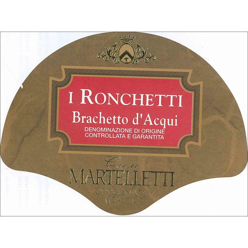 MARTELLETTI BRACHETTO D'ACQUI I RONCHETTI 750 mL