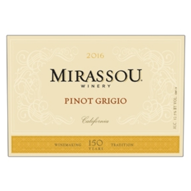 MIRASSOU PINOT GRIGIO 2020 750 mL
