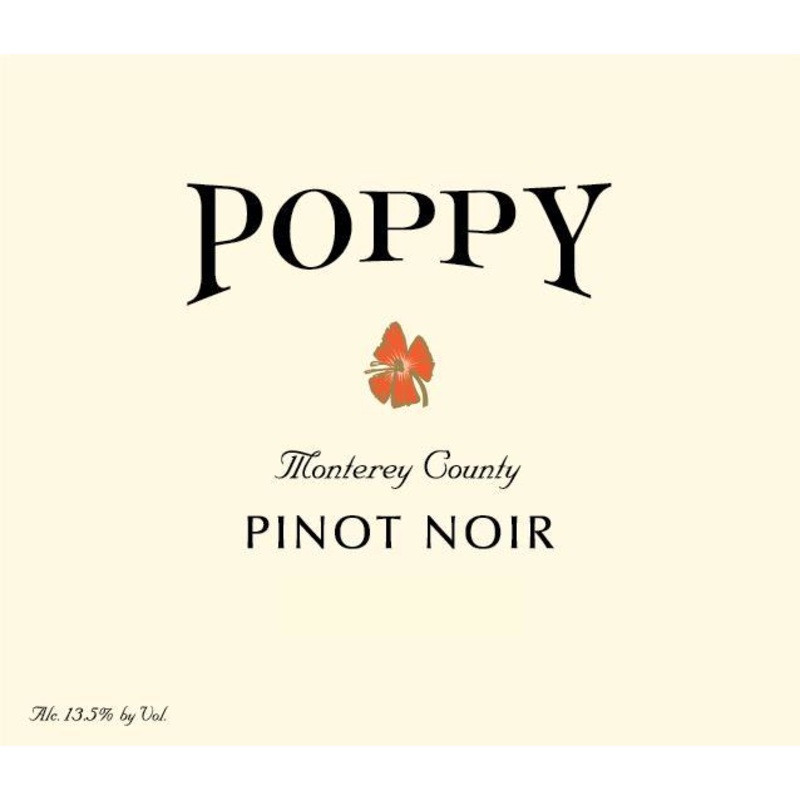 POPPY PINOT NOIR MONTEREY 2023 750 mL