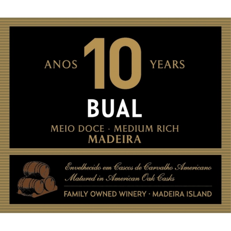 BLANDY'S BUAL MADEIRA 10 YEAR 500 mL
