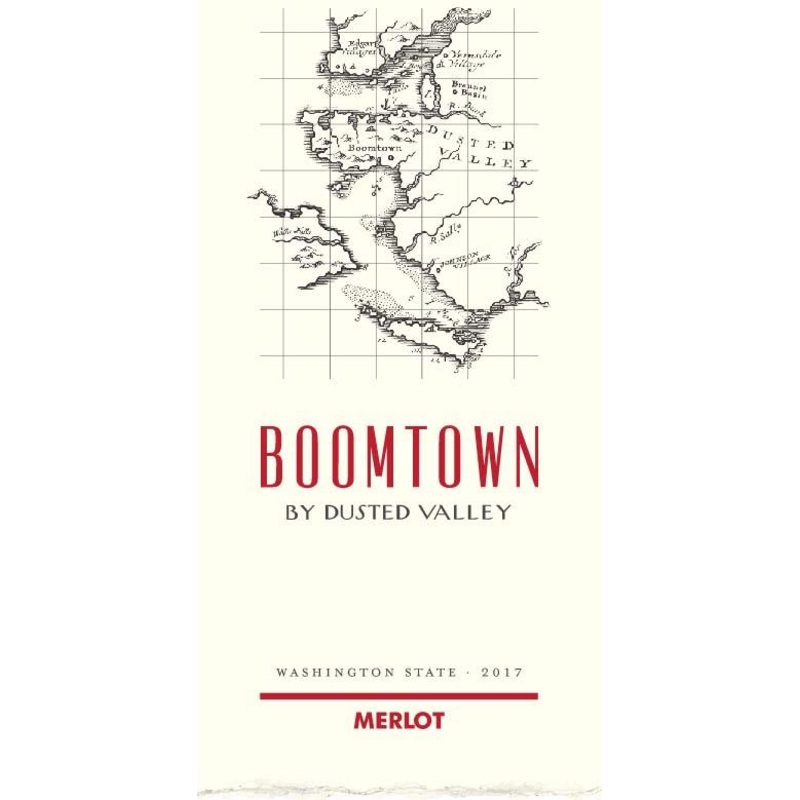 BOOMTOWN BY DUSTED VALLEY MERLOT 2019 750 mL