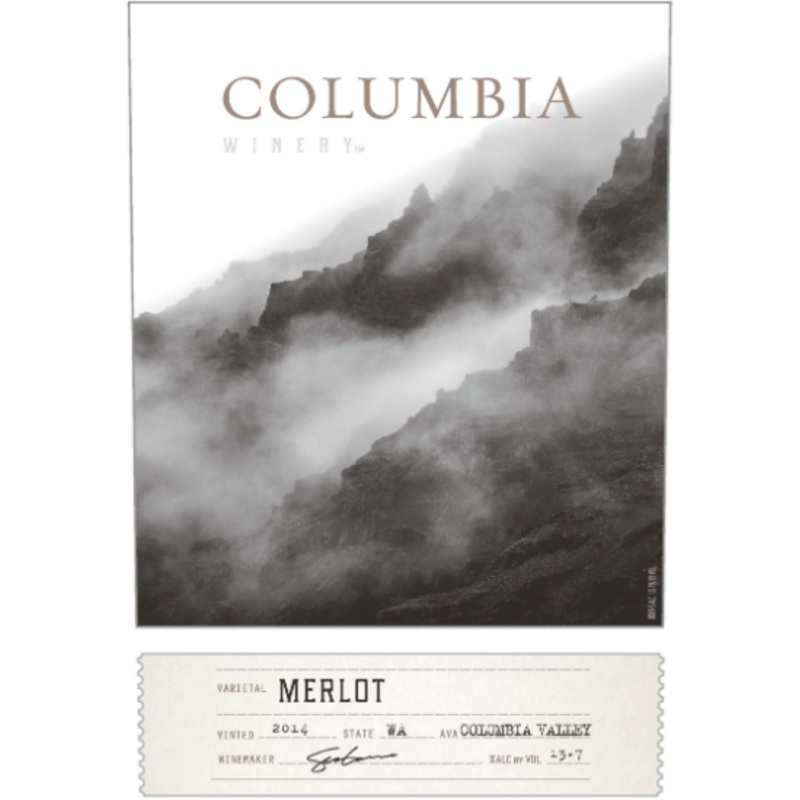 COLUMBIA WINERY MERLOT COLUMBIA VALLEY 2019 750 mL