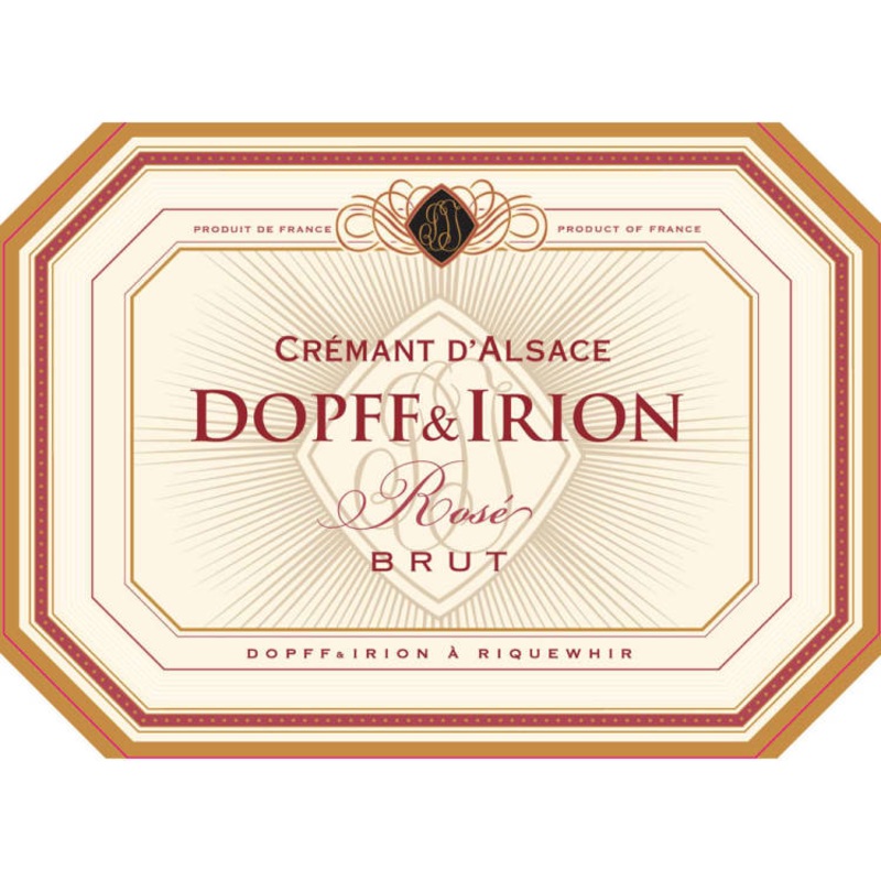 DOPFF & IRION CREMANT D'ALSACE BRUT ROSE 750 mL