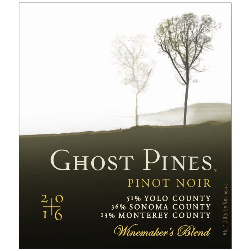 GHOST PINES PINOT NOIR 2016 750 mL