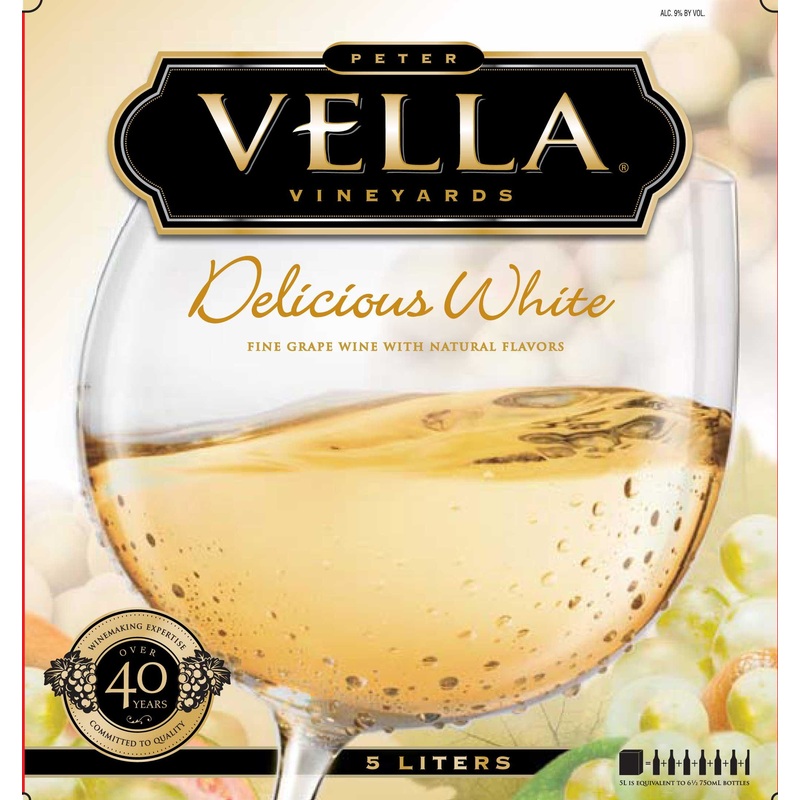 PETER VELLA DELICIOUS WHITE (CRISP WHITE) 5 L