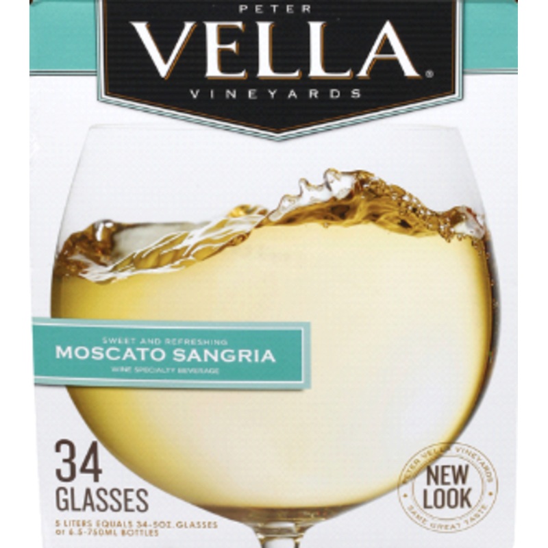 PETER VELLA MOSCATO SANGRIA 5 L