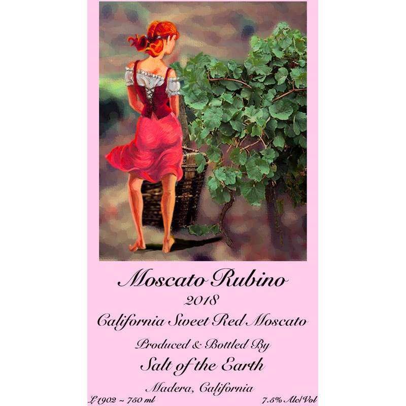 SALT OF THE EARTH MOSCATO RUBINO 2023 750 mL