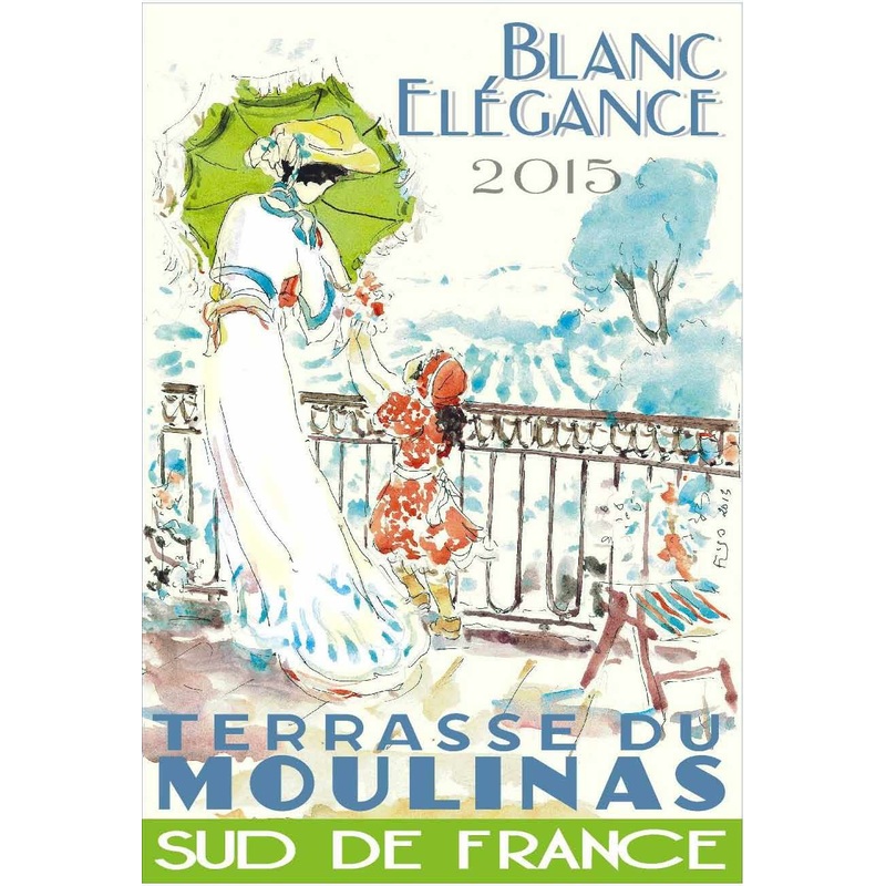 TERRASSE DU MOULINAS BLANC 2019 1 L