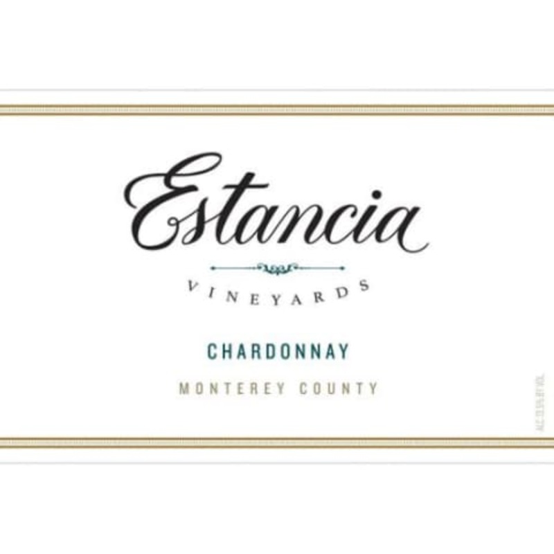 ESTANCIA CHARDONNAY MONTEREY COUNTY 2018 750 mL