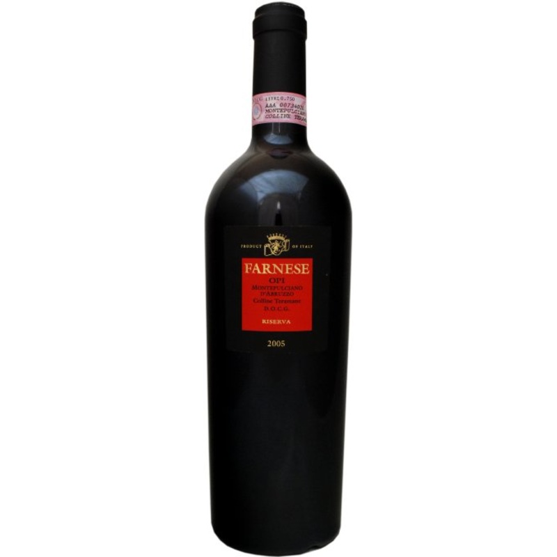 FARNESE MONTEPULCIANO D'ABRUZZO OPI RISERVA 2012 750 mL