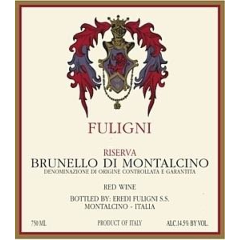 FULIGNI BRUNELLO DI MONTALCINO RISERVA 2013 750 mL