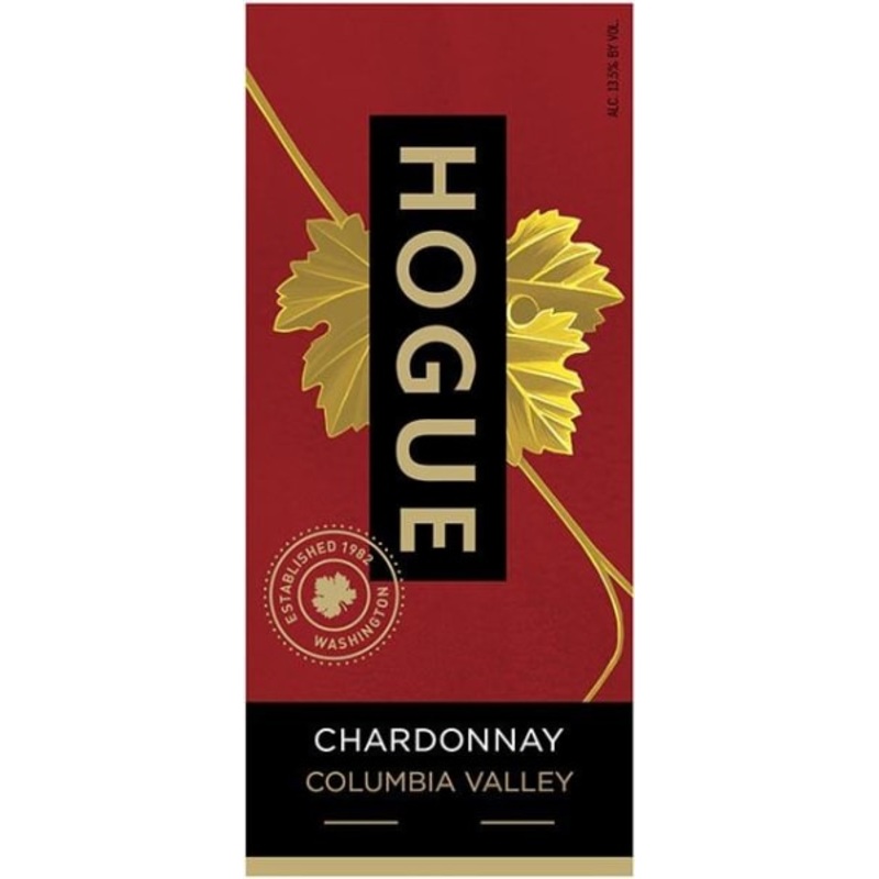 HOGUE CELLARS CHARDONNAY COLUMBIA VALLEY 2019 750 mL