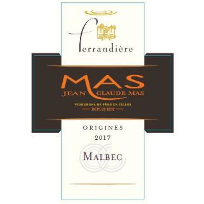 JEAN CLAUDE MAS ORIGINES PAUL MAS MALBEC 2019 750 mL