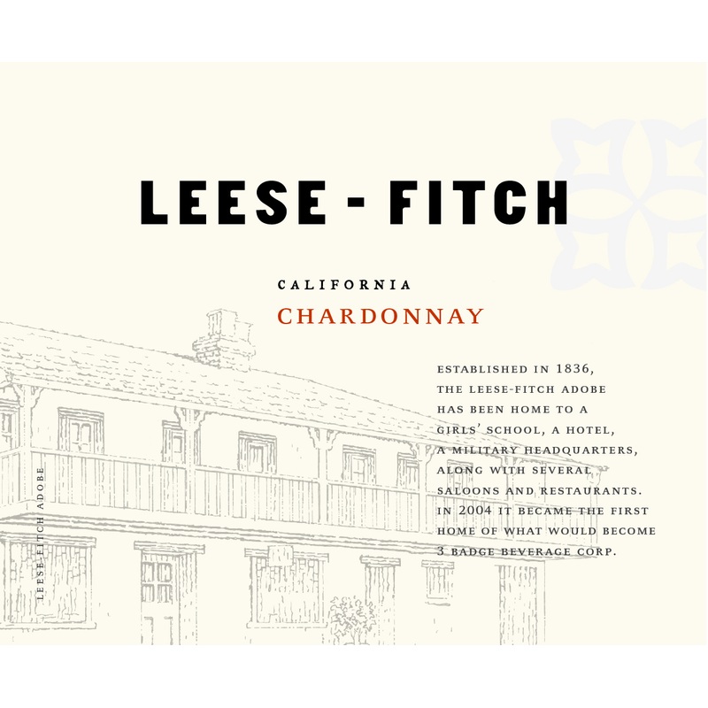 LEESE-FITCH CHARDONNAY 2019 750 mL