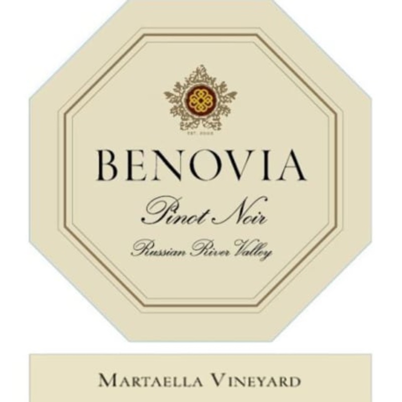 BENOVIA PINOT NOIR MARTAELLA ESTATE 2018 750 mL