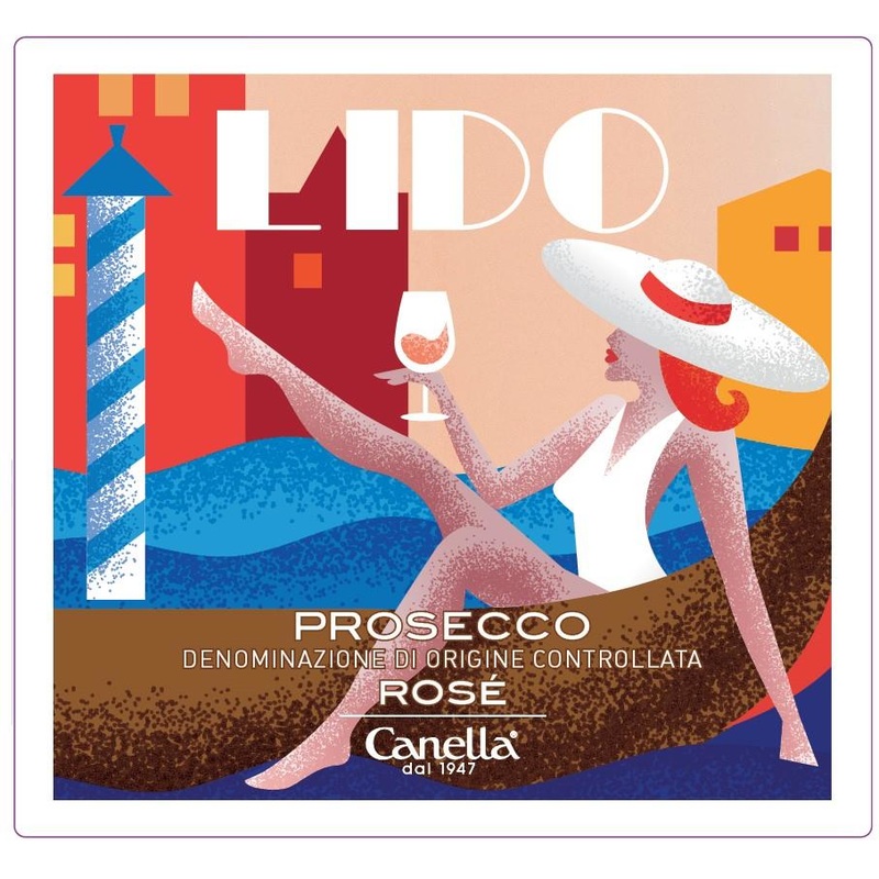 CANELLA PROSECCO ROSE LIDO DOC 2020 750 mL