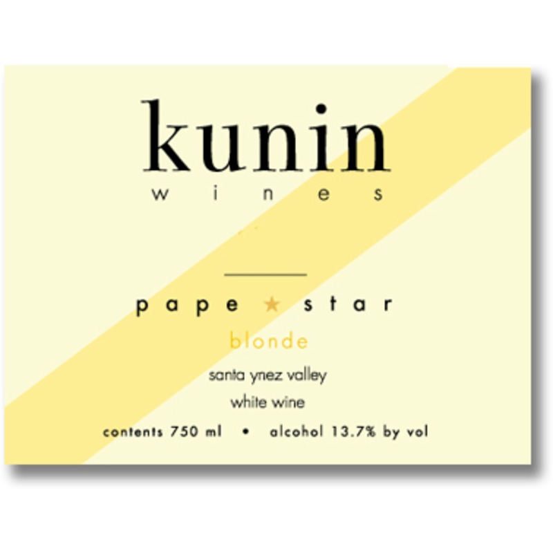 KUNIN PAPE STAR BLONDE 2017 750 mL