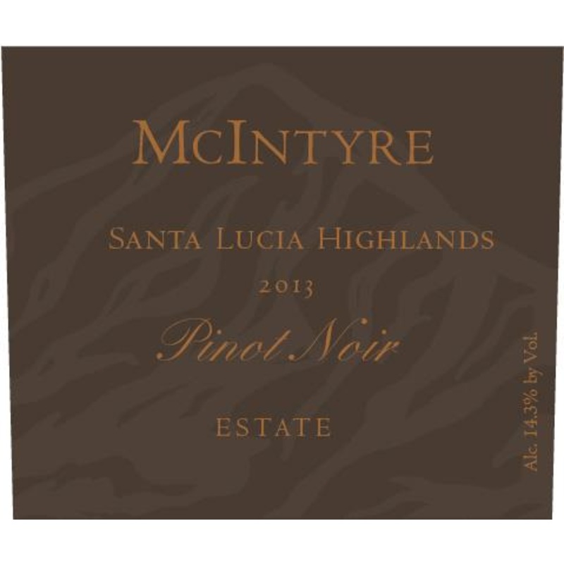MCINTYRE PINOT NOIR ESTATE 2017 750 mL