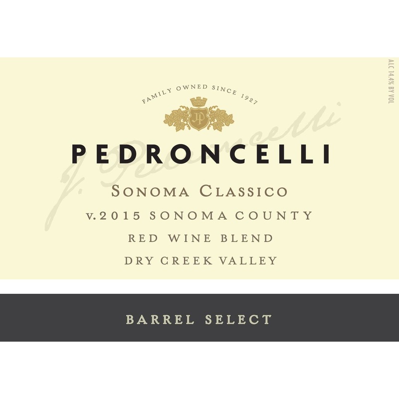 PEDRONCELLI SONOMA CLASSICO 2019 750 mL