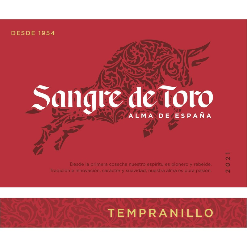 TORRES SANGRE DE TORO TEMPRANILLO 2021 750 mL