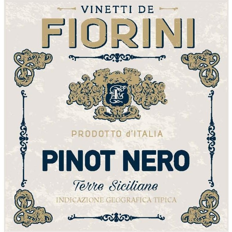 VINETTI DE FIORINI PINOT NOIR TERRE SICILIANE IGT 2019 750 mL